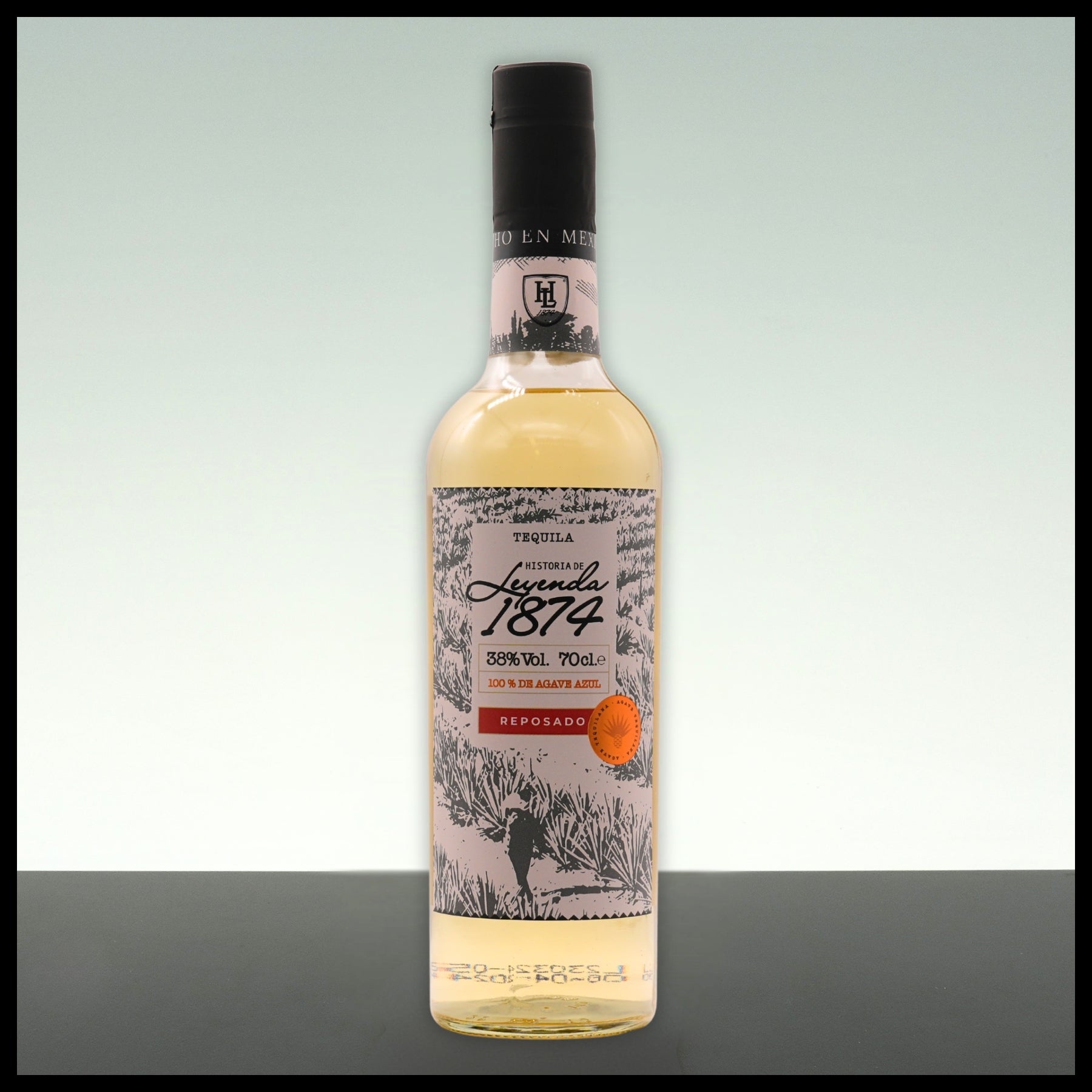 Tequila Historia de Leyenda 1874 REPOSADO 0,7L - 38% Vol. - Trinklusiv