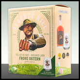 Terence Hill "Voll auf die Nuss" Haselnuss-Likör Oster-Bundle mit Glas 0,7L - 21% Vol. - Trinklusiv