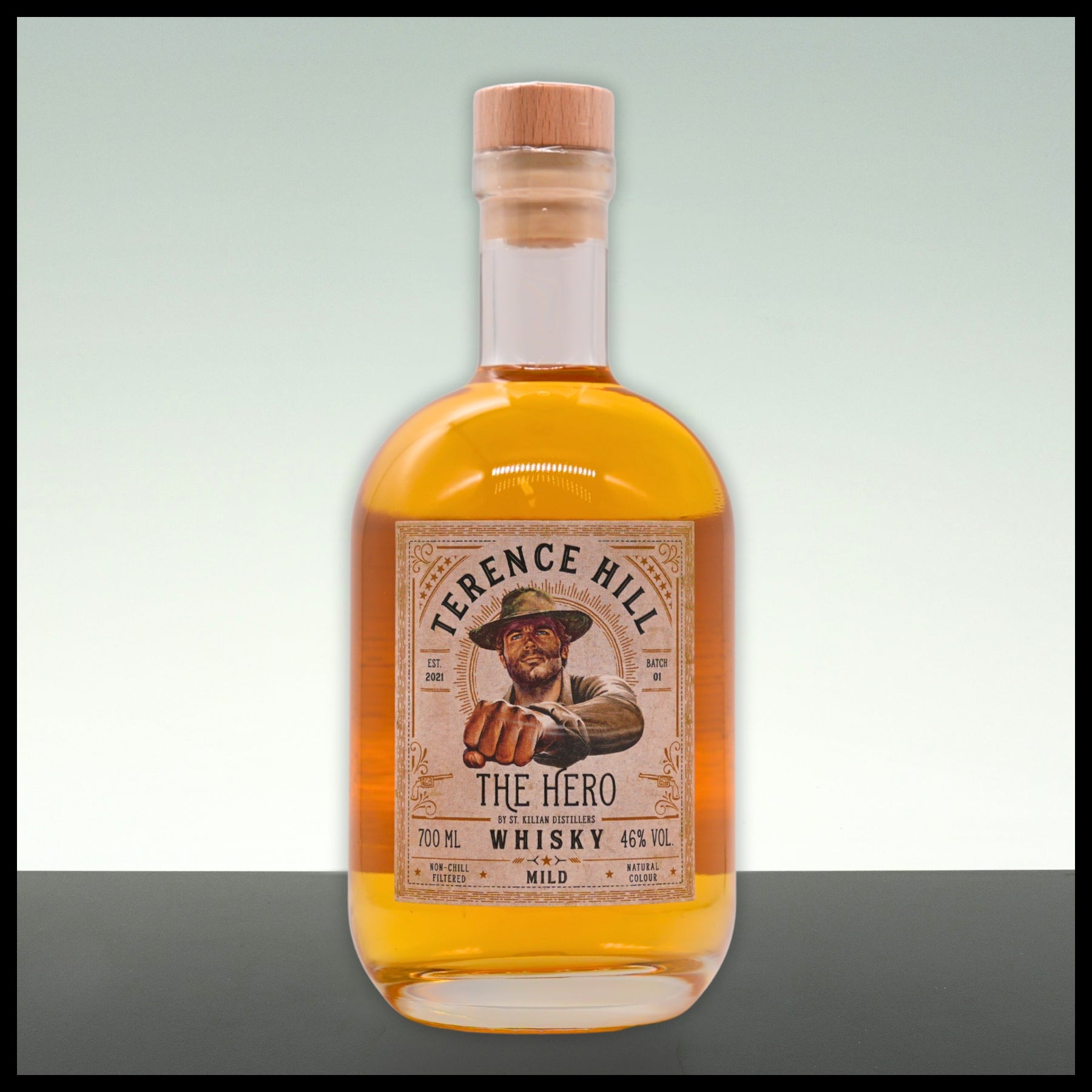 Terence Hill Whisky Mild 0,7L - 46% Vol. - Trinklusiv