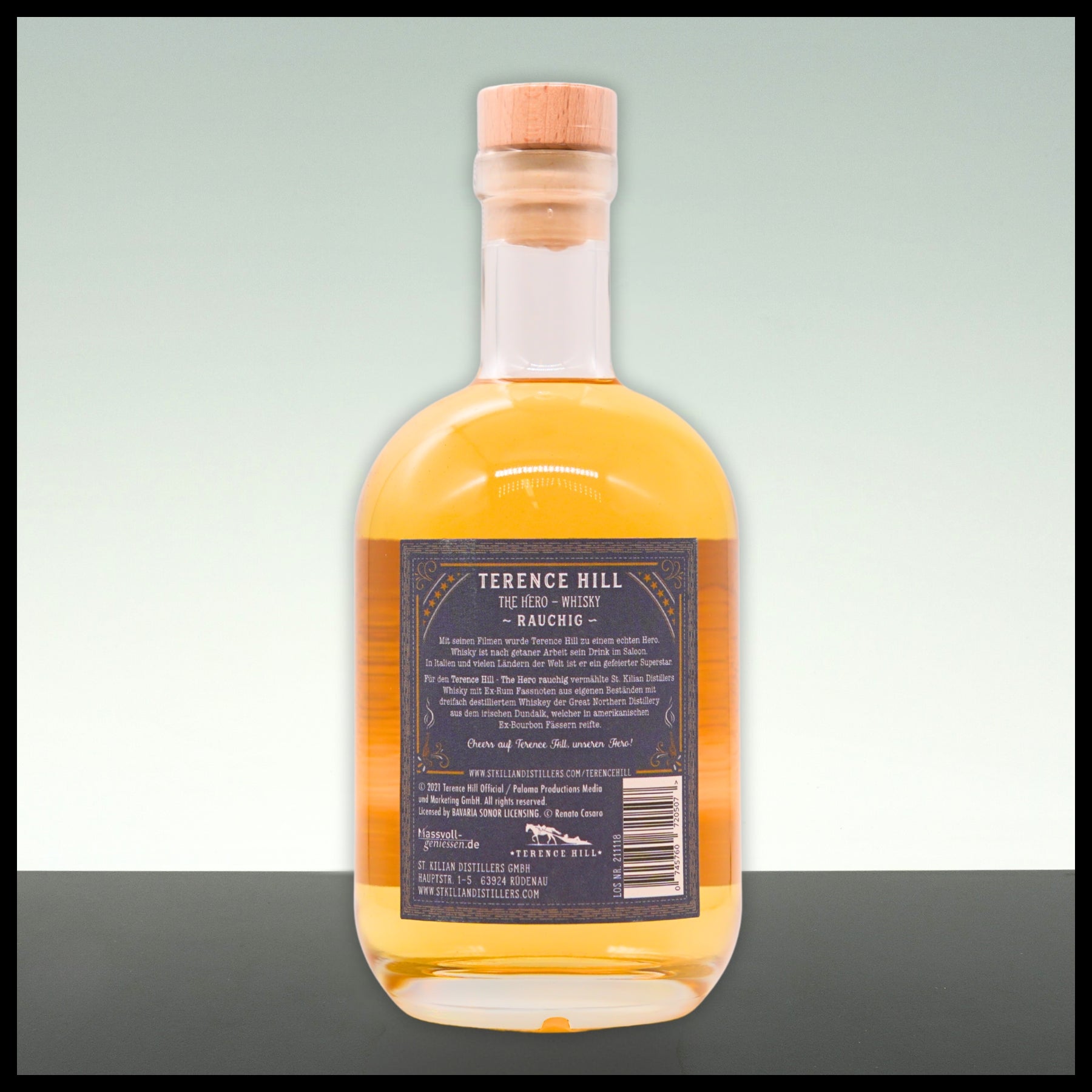 Terence Hill Whisky Rauchig 0,7L - 49% Vol.