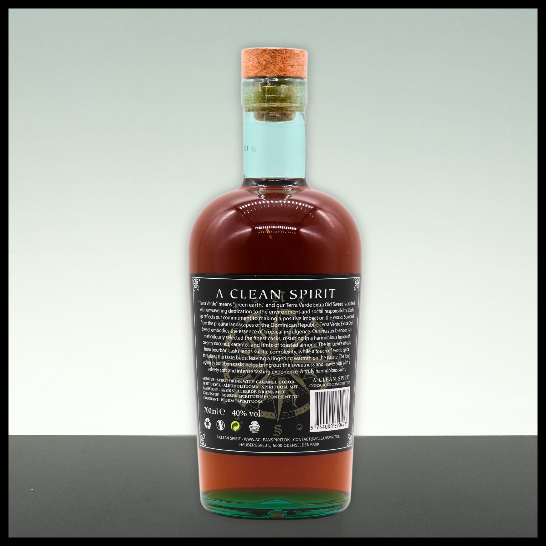 Terra Verde XOS Extra Old Sweet Rum Spirit 0,7L - 40% Vol. - Trinklusiv