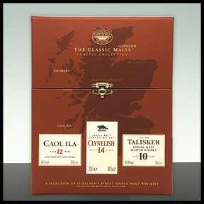 The Classic Malts Selection Coastal Collection 3x 0,2L - 44,9% Vol.