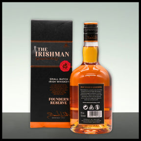 The Irishman Founder's Reserve Small Batch Irish Whiskey 0,7L -  40% Vol. - Trinklusiv