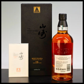 The Yamazaki 18 YO 100th Anniversary Mizunara Cask Limited Edition 0,7L - 48% Vol.