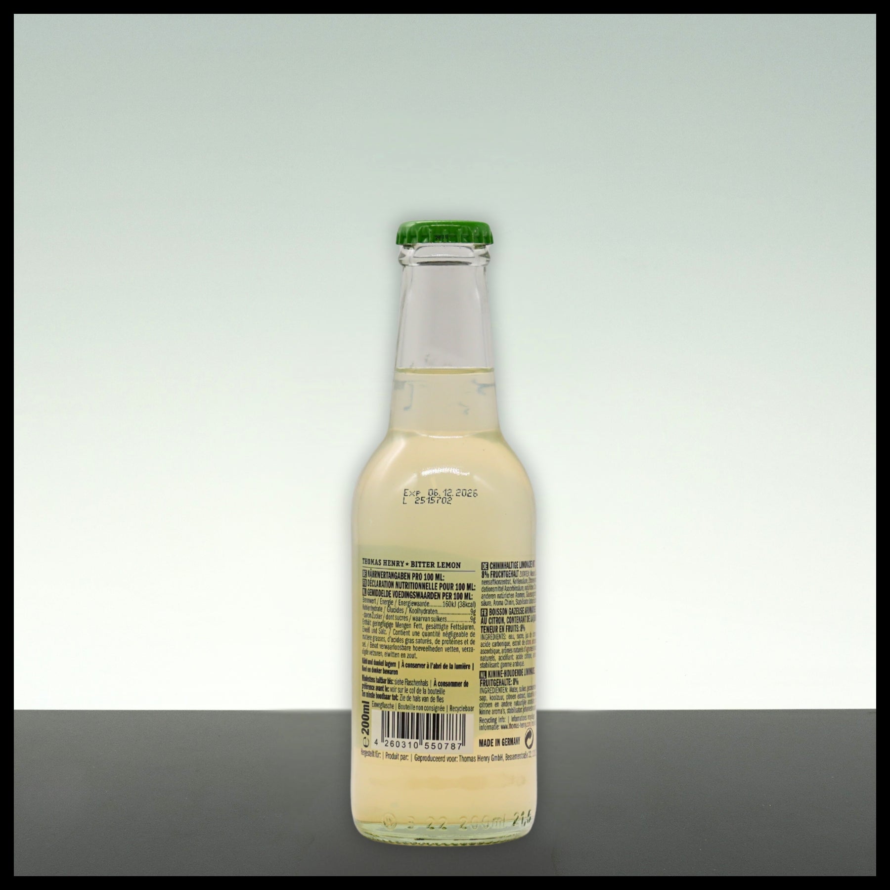 Thomas Henry Bitter Lemon 0,2L - Trinklusiv