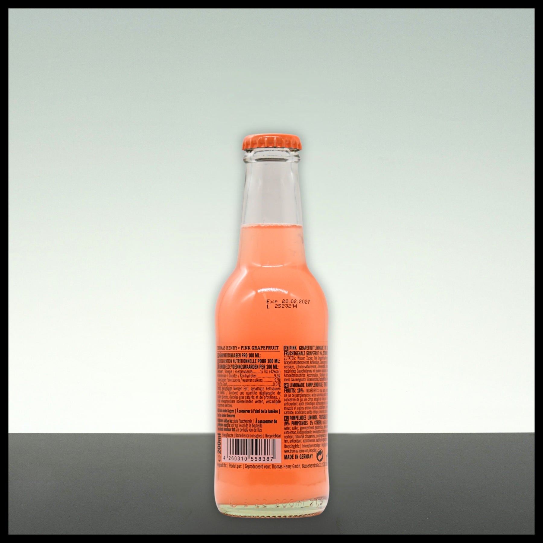 Thomas Henry Pink Grapefruit 0,2L - Trinklusiv