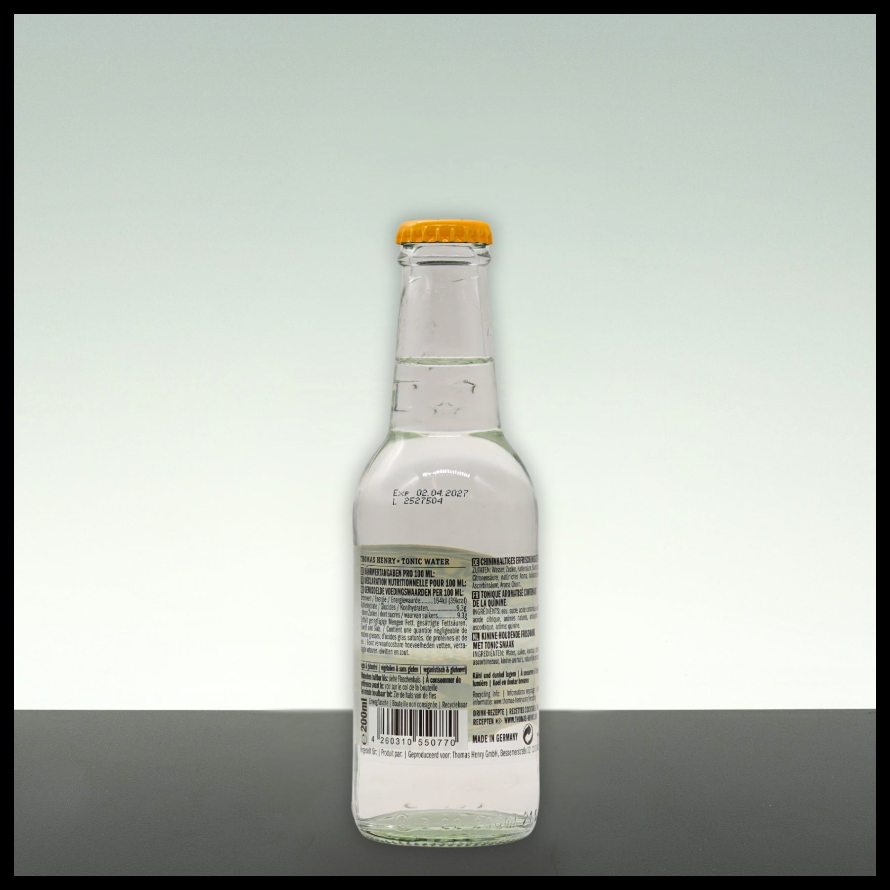 Thomas Henry Tonic Water 0,2L - Trinklusiv