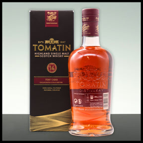 Tomatin 14 YO Port Casks Single Malt Whisky 0,7L - 46% Vol. - Trinklusiv