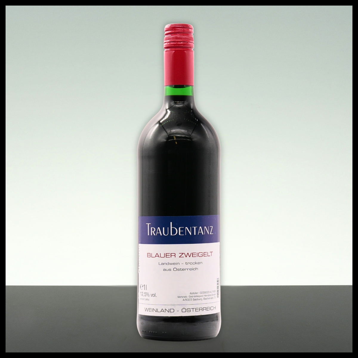 Traubentanz Blauer Zweigelt 1L - 12,5% Vol. - Trinklusiv