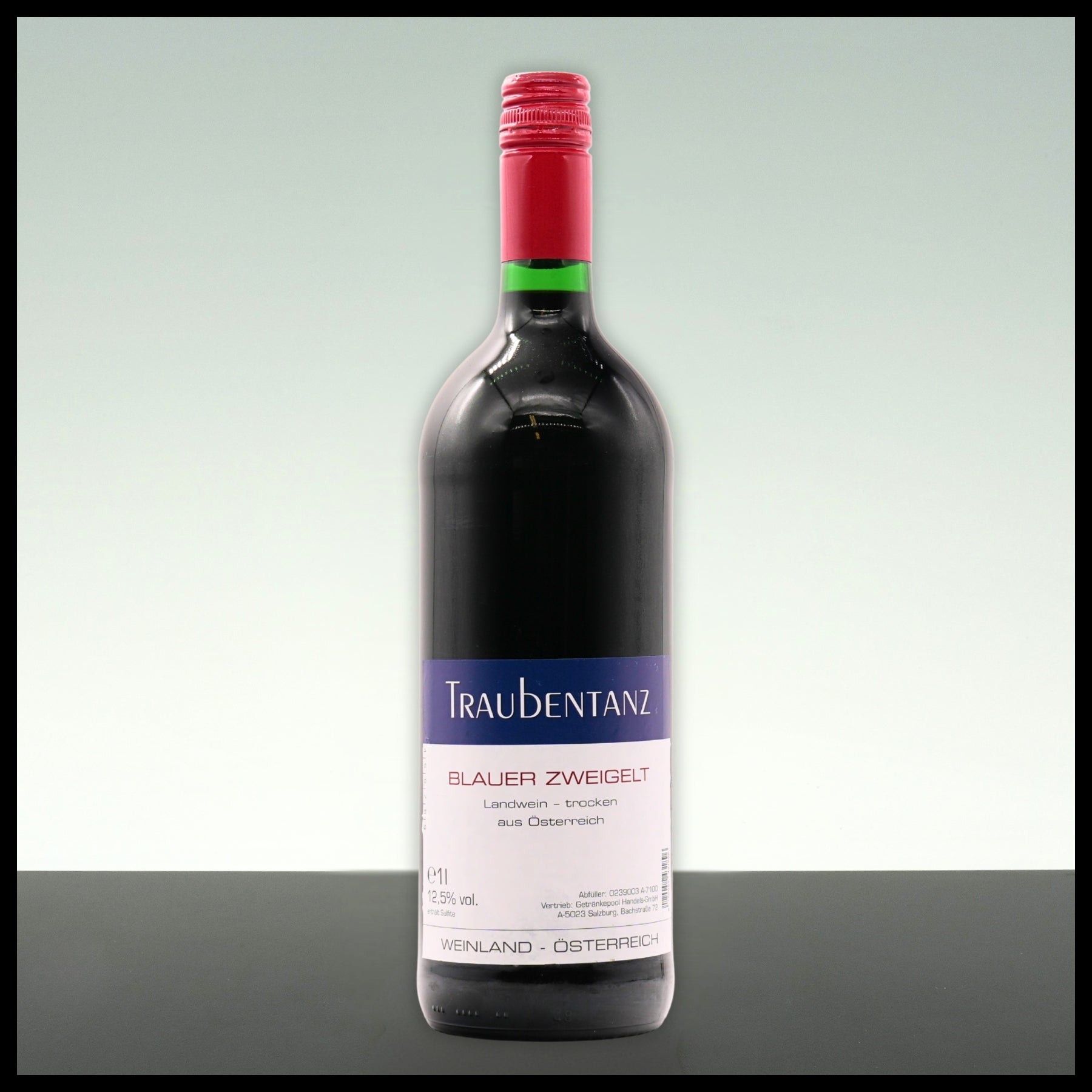 Traubentanz Blauer Zweigelt 1L - 12,5% Vol. - Trinklusiv