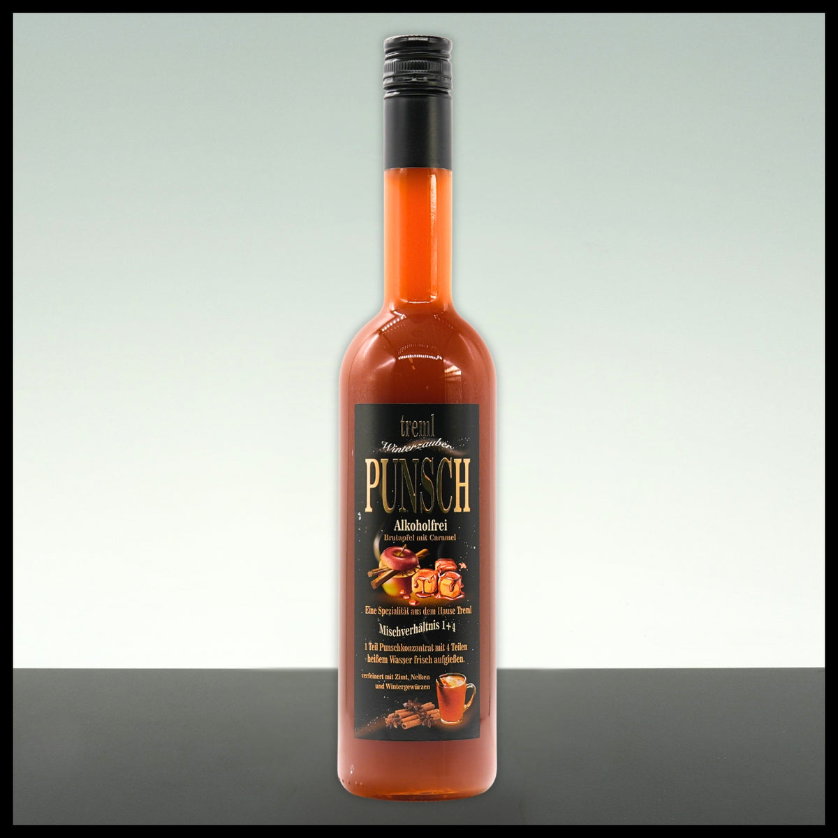 Treml Alkoholfreier Punsch Bratapfel mit Karamell 0,7L - Trinklusiv