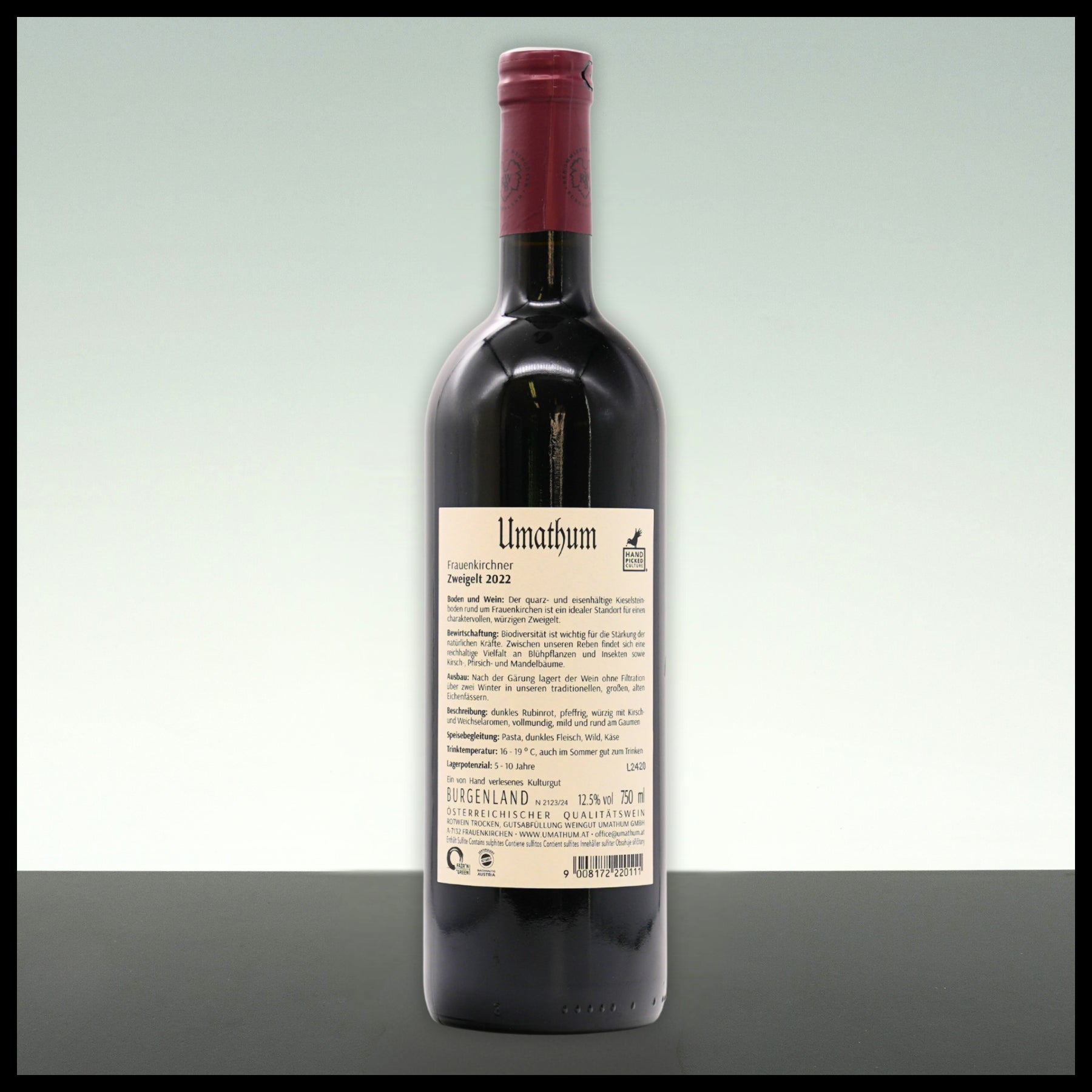 Umathum Zweigelt 2022 0,75L - 12,5% Vol.