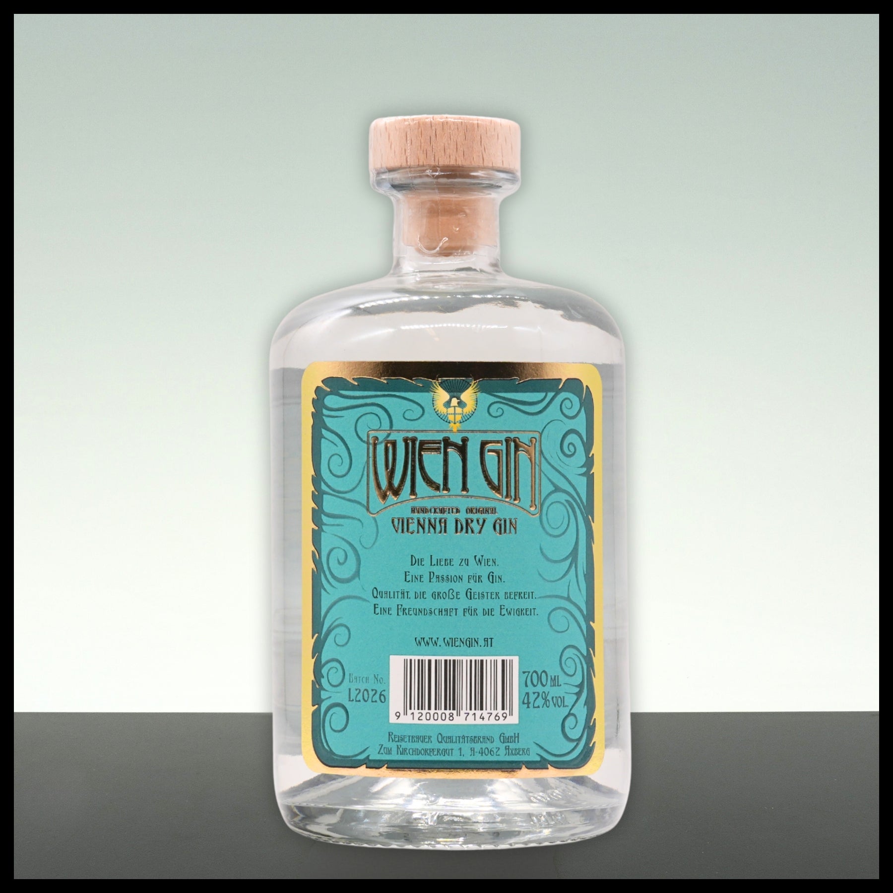 Wien Gin Vienna Dry Gin 0,7L - 43% Vol. - Trinklusiv