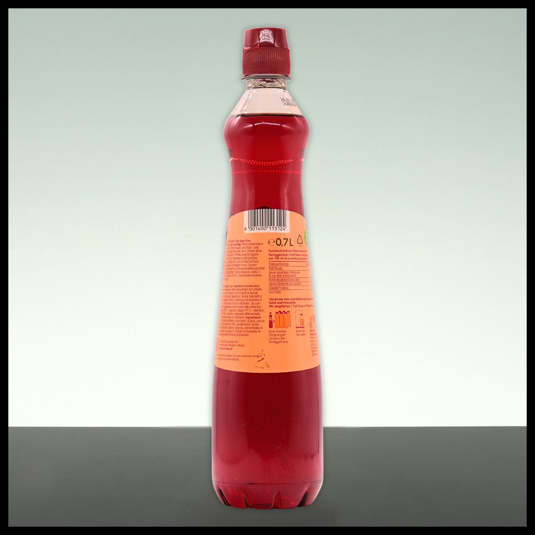 Yo Sirup Aperitivo Bitter Orange 0,7L