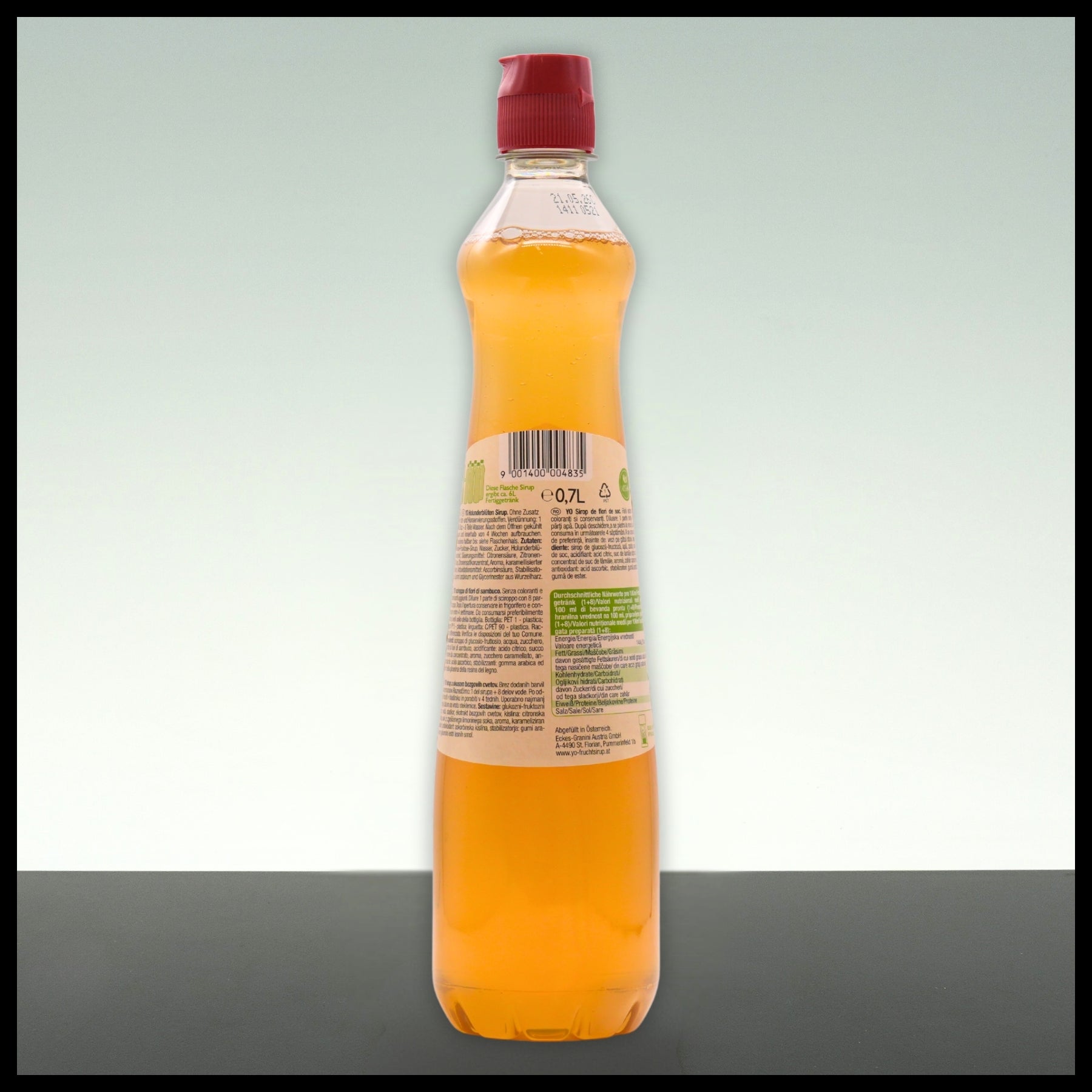 Yo Sirup Holunderblüte 0,7L - Trinklusiv