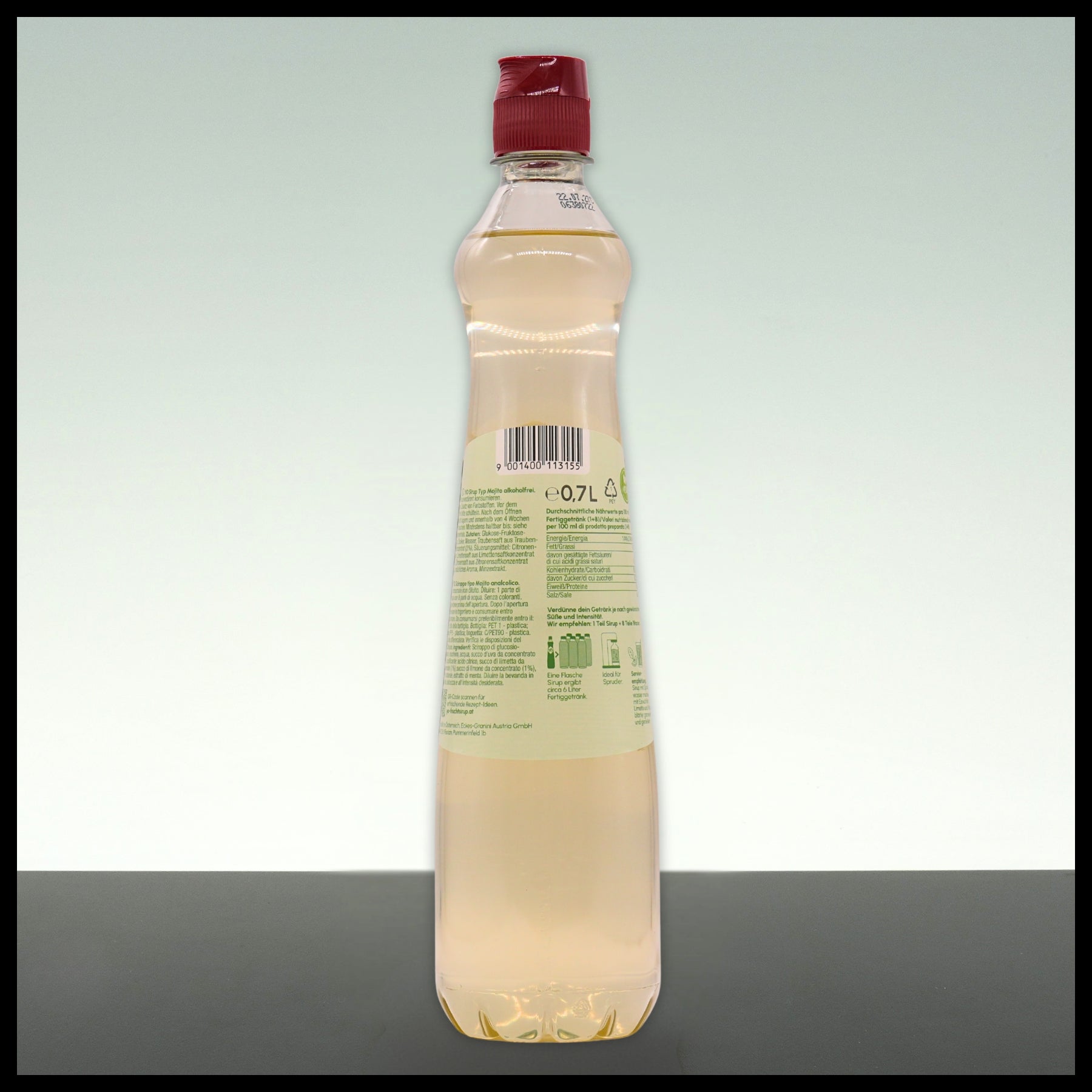 Yo Sirup Mojito Limette-Minze 0,7L