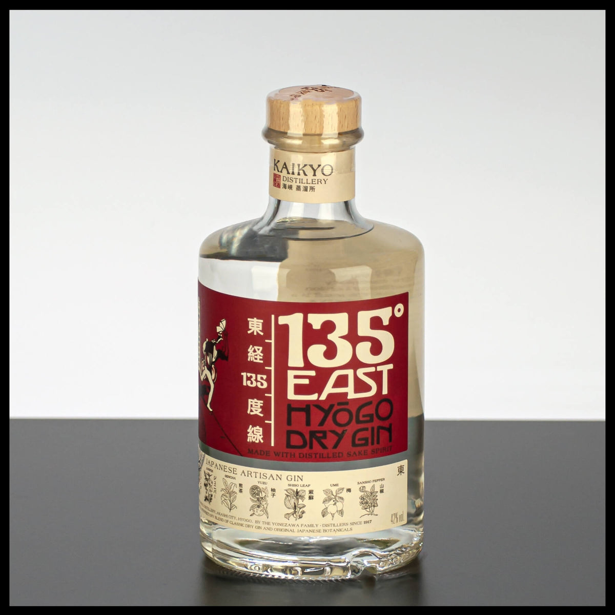 135° EAST Hyogo Dry Gin 0,7L - 42% Vol. - Trinklusiv