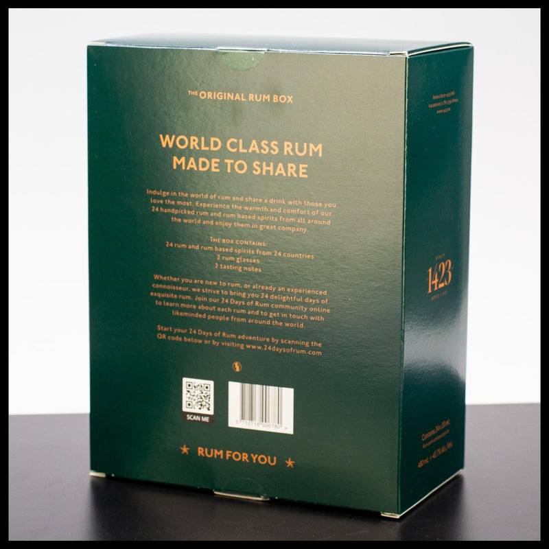 24 Days of Rum Adventskalender 24x 0,02L - Trinklusiv