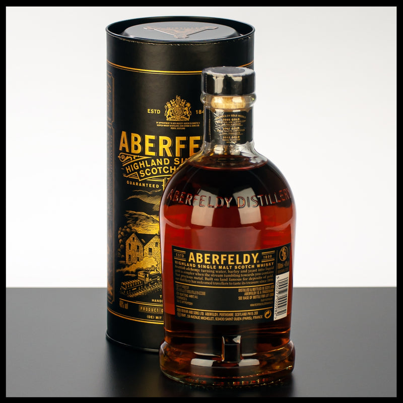 Aberfeldy 12 YO Highland Single Malt Whisky 0,7L - 40% Vol. - Trinklusiv