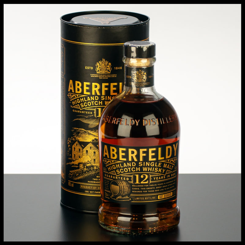 Aberfeldy 12 YO Highland Single Malt Whisky 0,7L - 40% Vol. - Trinklusiv