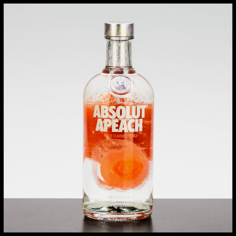 Absolut Vodka Apeach 0,7L - 40% Vol. - Trinklusiv