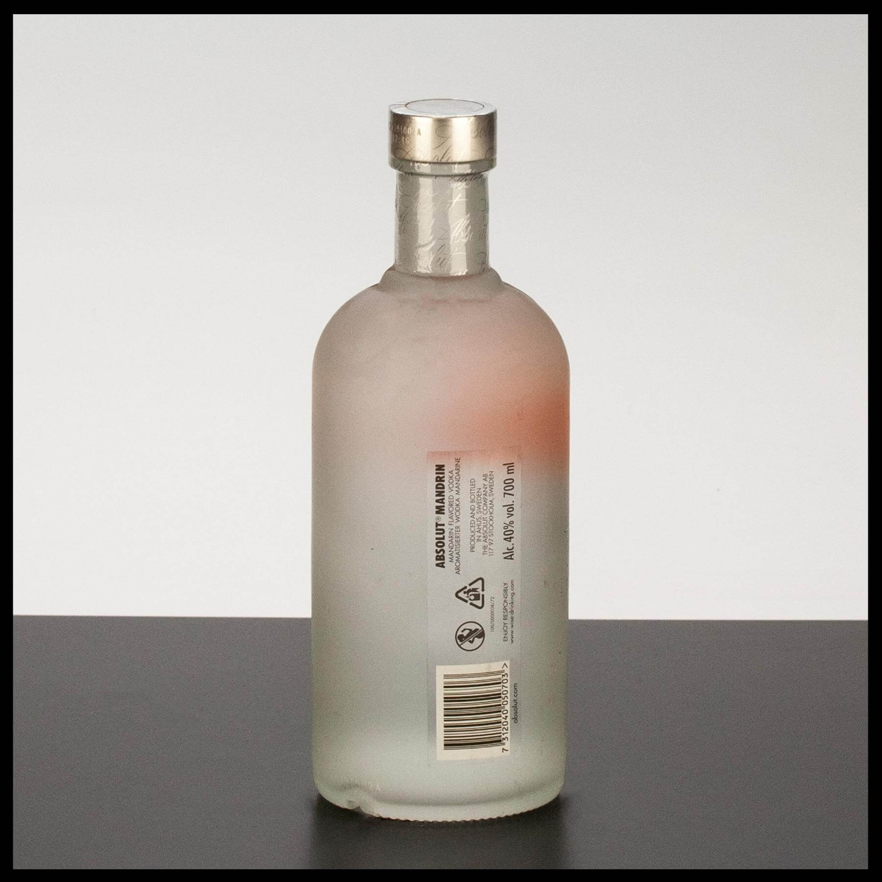 Absolut Vodka Mandrin 0,7L - 40% Vol. - Trinklusiv