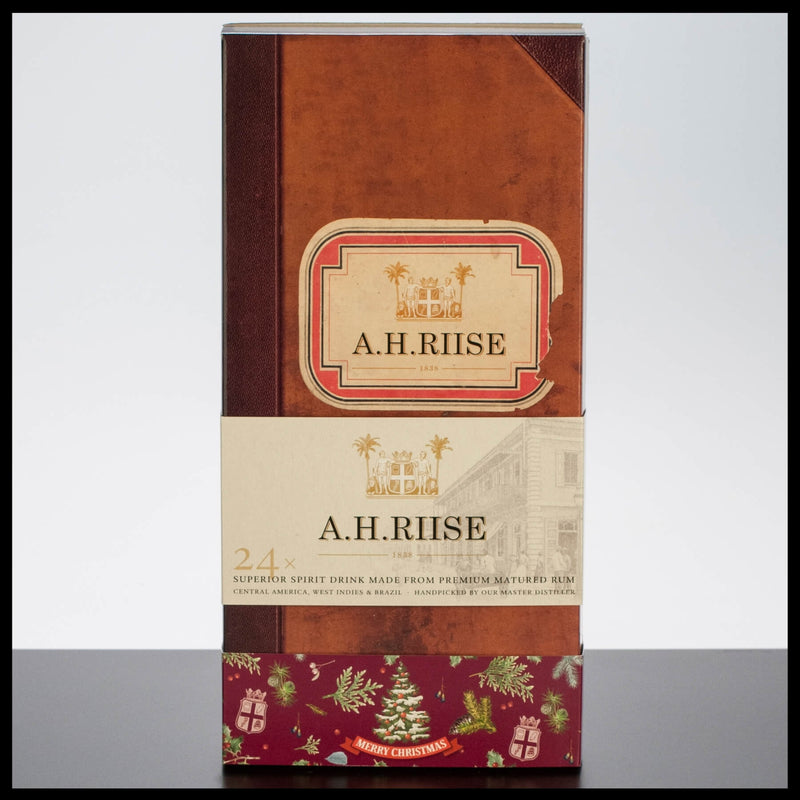 A.H. Riise Rum Adventskalender 2021 Edition - 24x 0,02L - Trinklusiv
