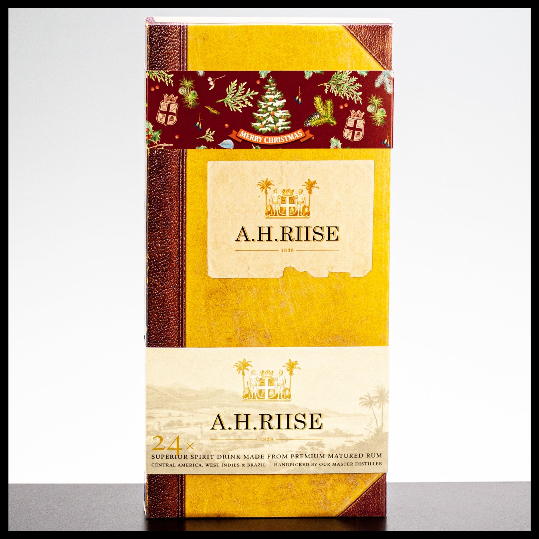 A.H. Riise Rum Adventskalender 2022 Edition - 24x 0,02L - Trinklusiv