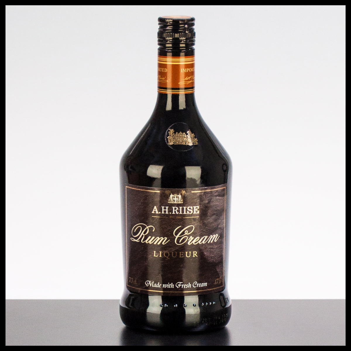 A.H. Riise Rum Cream Liqueur 0,7L - 17% Vol. - Trinklusiv