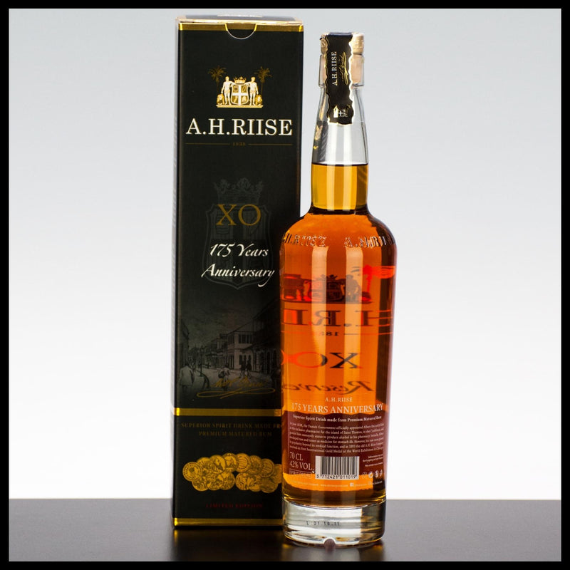 A.H. Riise XO Reserve 175th Anniversary 0,7L - 42% Vol. - Trinklusiv