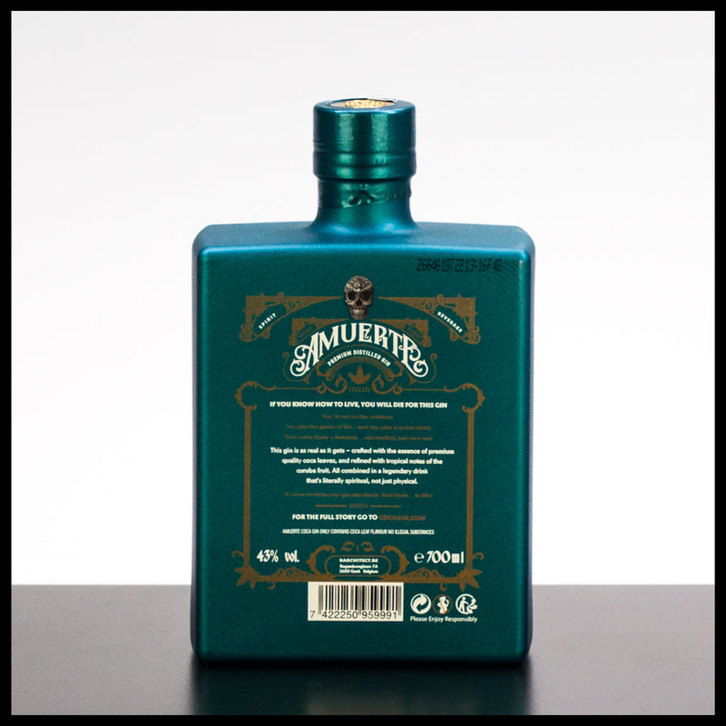 Amuerte Coca Leaf Gin Green Edition 0,7L - 43% Vol. - Trinklusiv