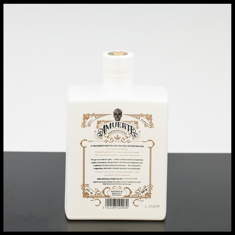 Amuerte Coca Leaf Gin White Edition 0,7L - 43% Vol. - Trinklusiv