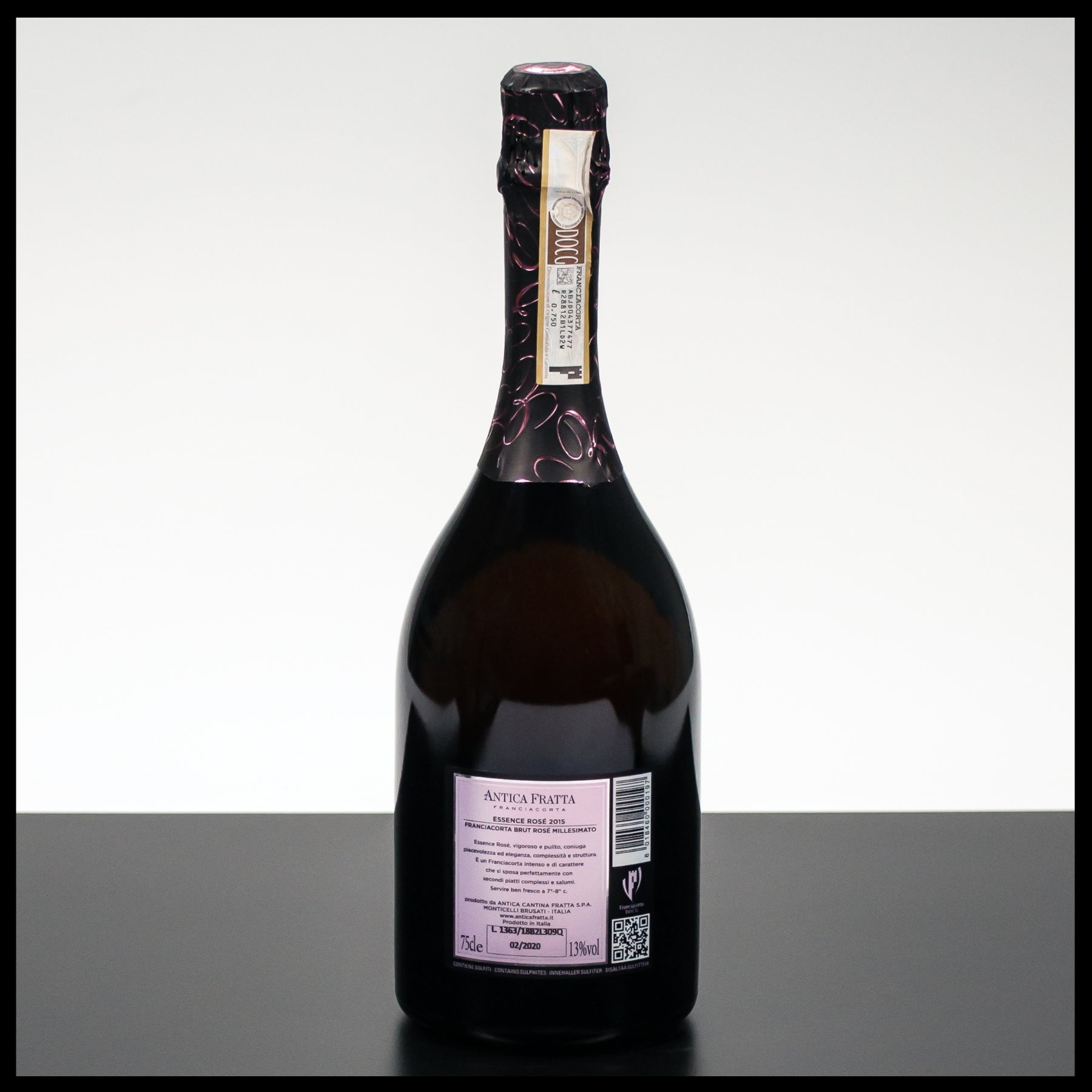 Antica Fratta Essence Rosé Franciacorta Brut Millesimato 2015 0,75L - 13% - Trinklusiv
