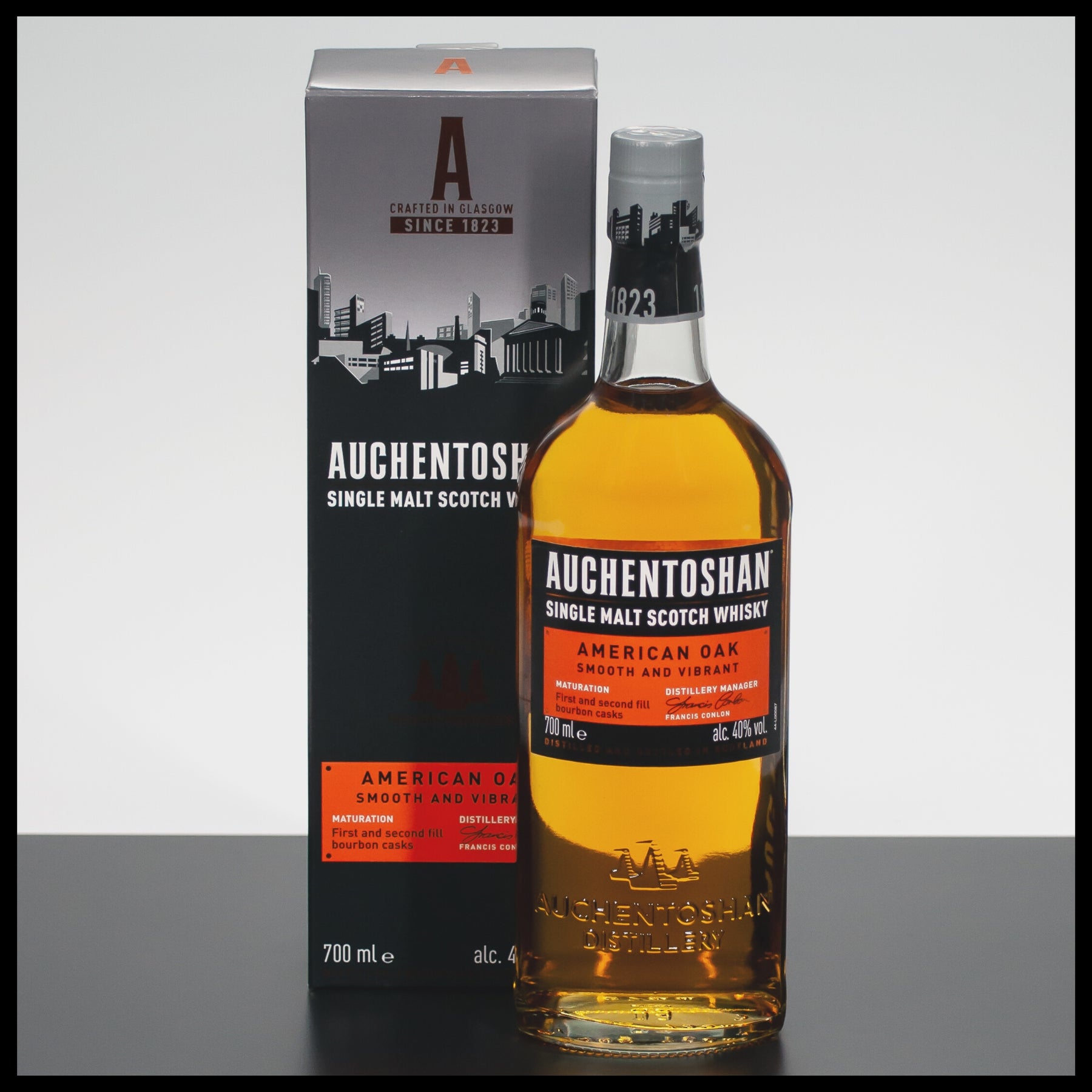 Auchentoshan American Oak Single Malt Whisky 0,7L - 40% Vol. - Trinklusiv