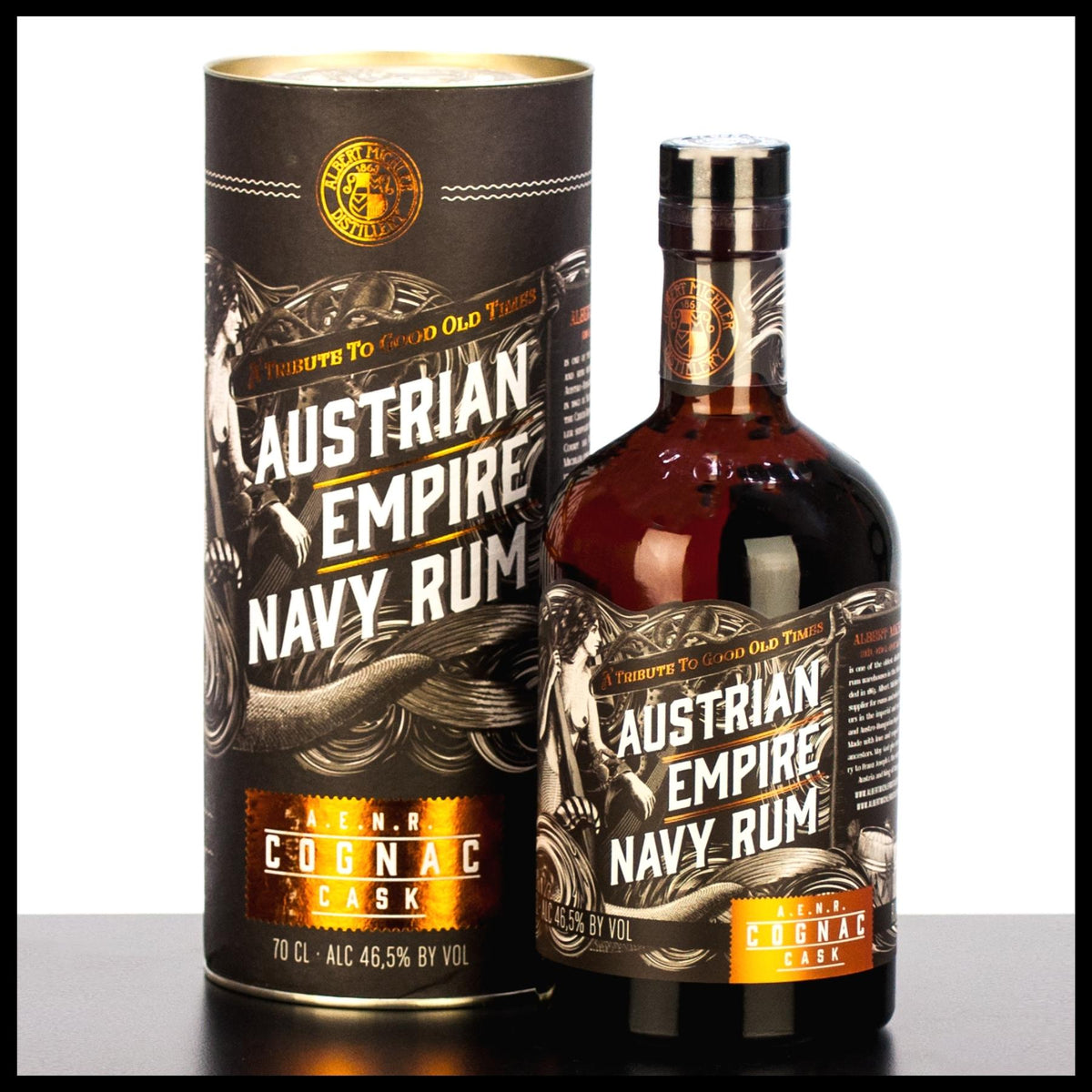 Austrian Empire Navy Rum Cognac Cask 0,7L - 46,5% Vol. - Trinklusiv