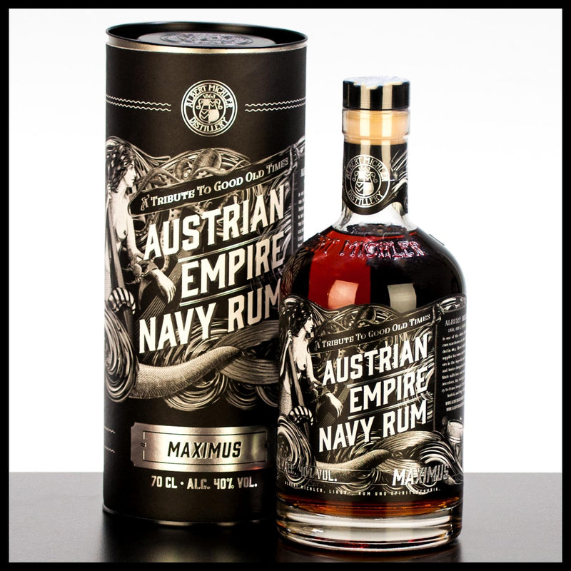 Austrian Empire Navy Rum Maximus 0,7L - 40% Vol. - Trinklusiv