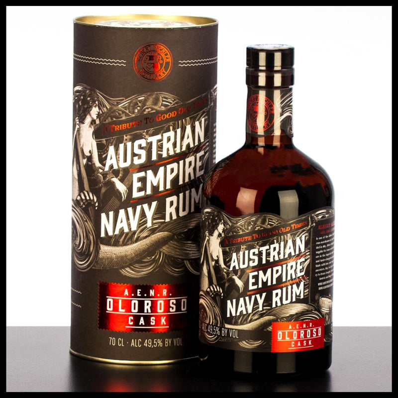Austrian Empire Navy Rum Oloroso Cask 0,7L - 49,5% Vol. - Trinklusiv