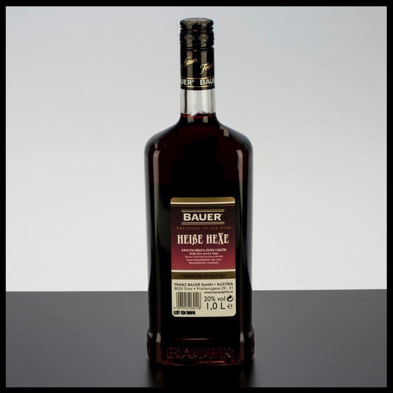 Bauer Heiße Hexe Likör 1L - 20% Vol. - Trinklusiv