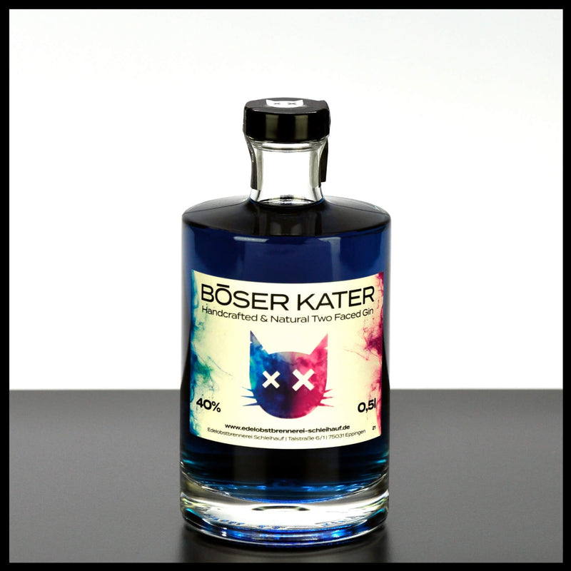 Böser Kater Two Faced Gin 0,5L - 40% Vol. - Trinklusiv