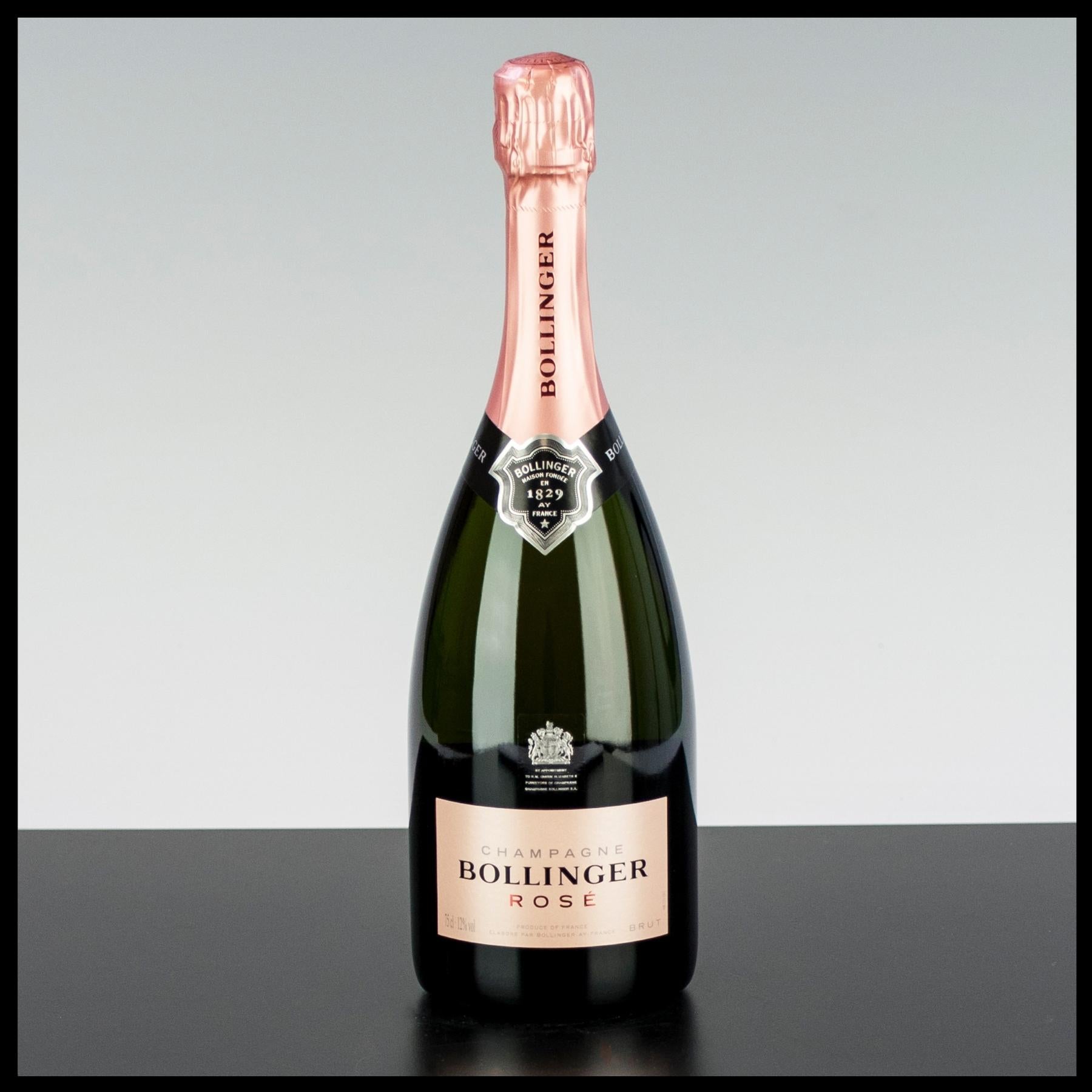 Bollinger Champagne Rosé 0,75L - 12% Vol. - Trinklusiv