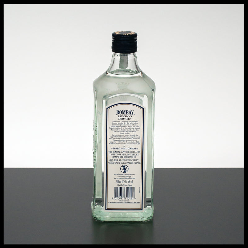 Bombay The Original London Dry Gin 0,7L - 37,5% Vol. - Trinklusiv