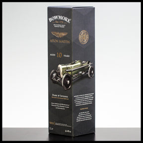 Bowmore 10 YO Aston Martin Dark & Intense 2022 Whisky 1L - 40% Vol. - Trinklusiv
