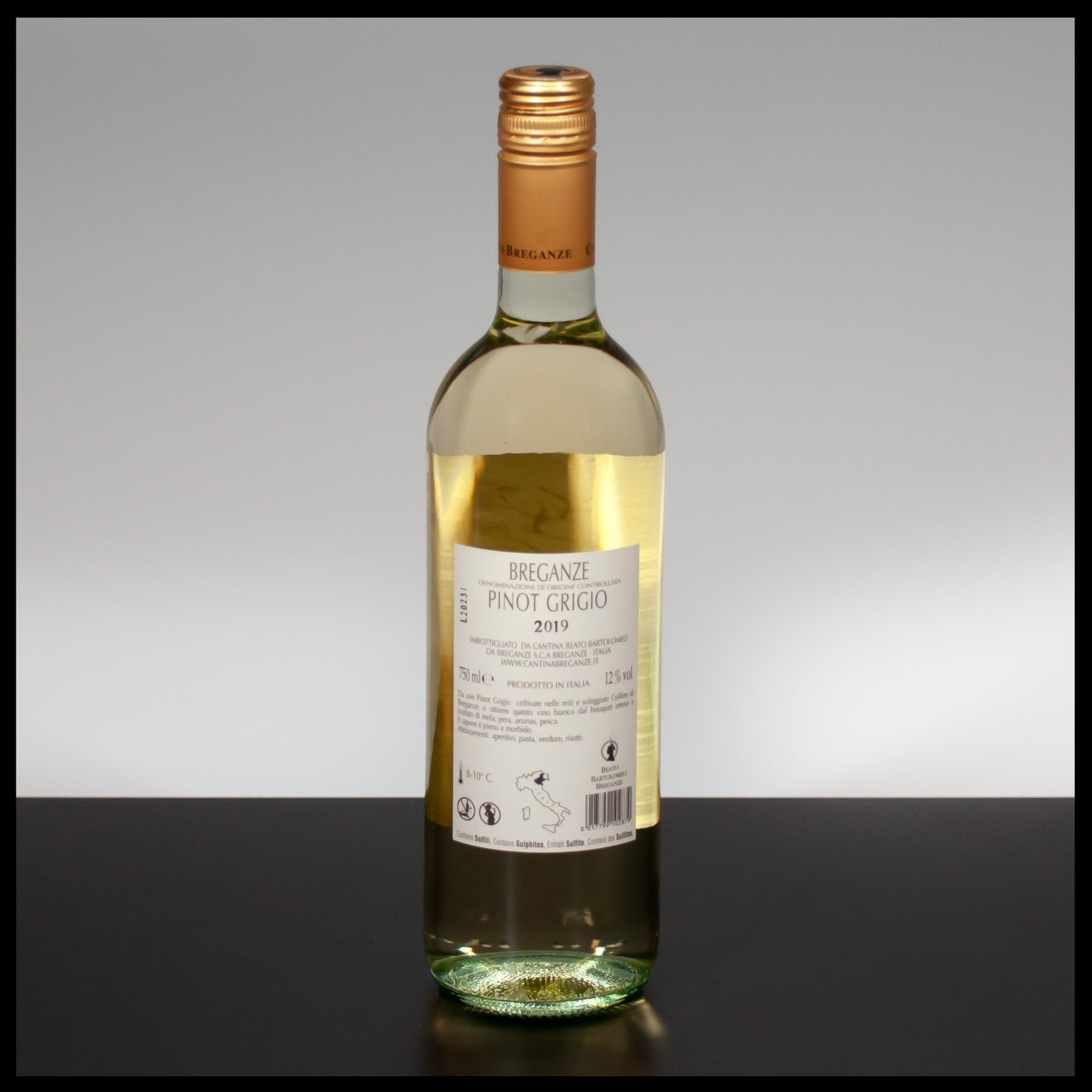 Breganze San Giorgio Pinot Grigio DOC 2019 0,75L - 12% - Trinklusiv