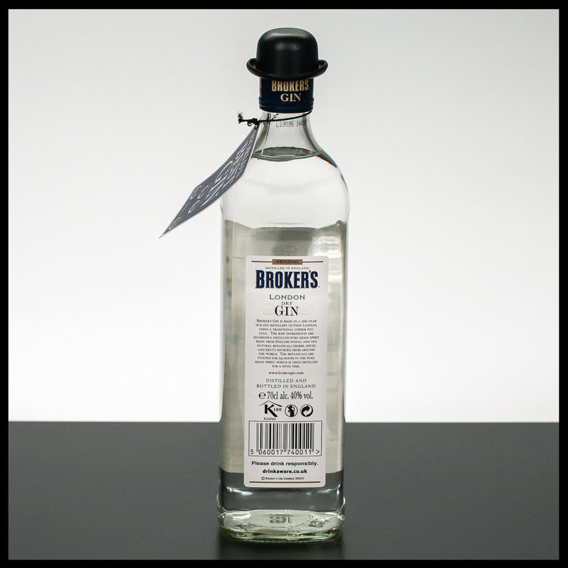 Broker’s Premium London Dry Gin 0,7L - 40% Vol. - Trinklusiv