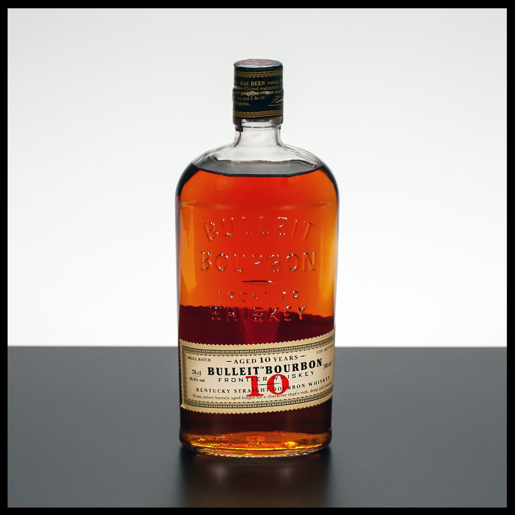 Bulleit Bourbon 10 YO Whiskey 0,7L - 45,6% - Trinklusiv