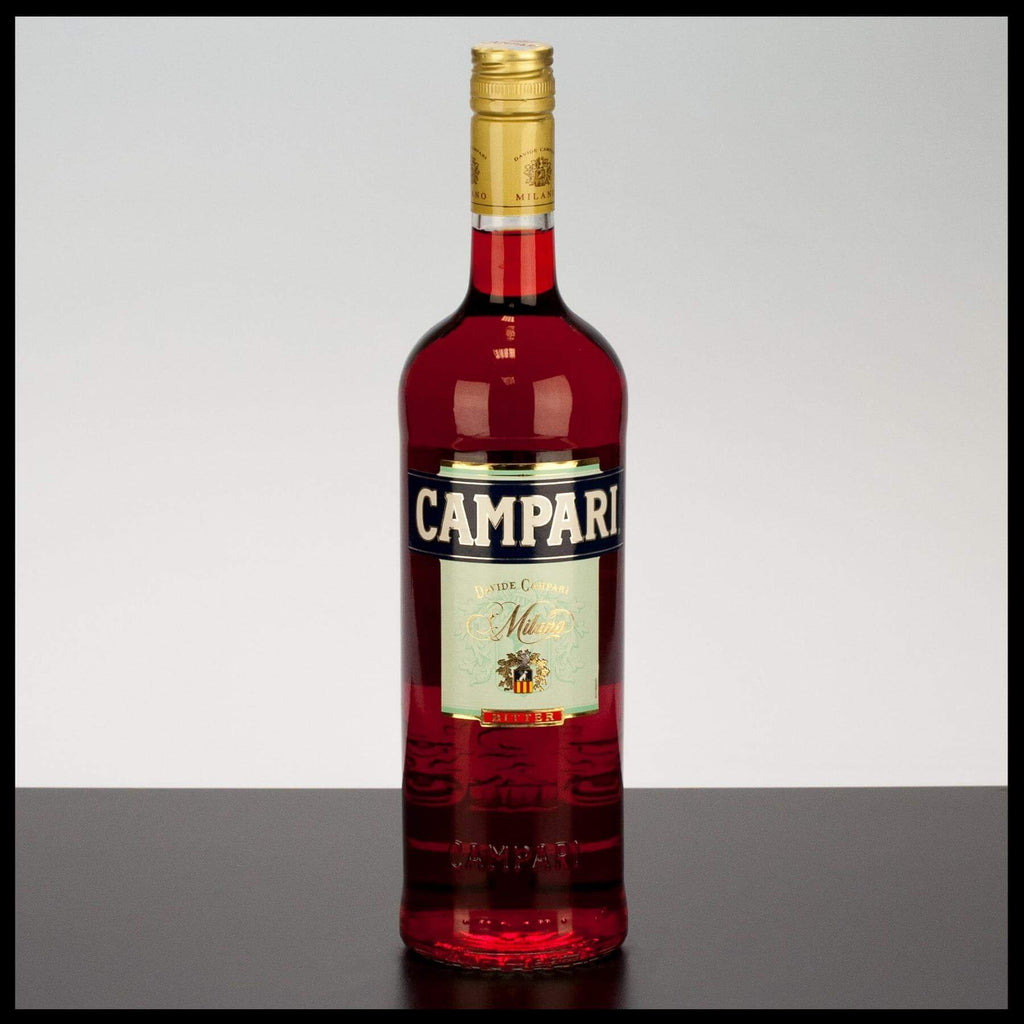 Campari Bitter Aperitif - Italienische Aperitif-Legende in 1 l Flasche