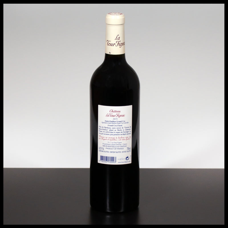 Chateau La Tour Figeac Saint-Emilion 2015 0,75L - 14,5% - Trinklusiv