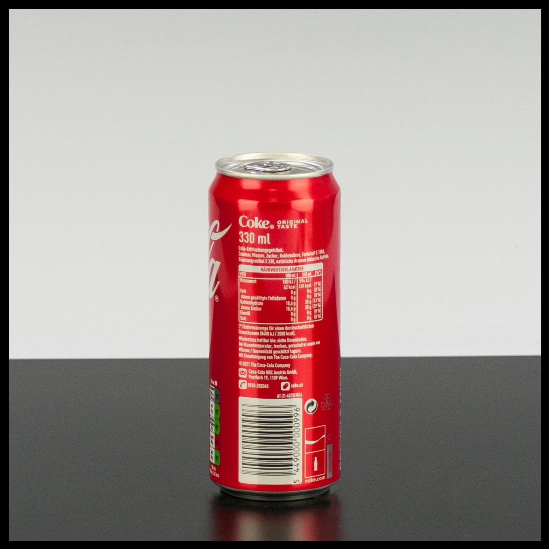 Coca Cola Dose 0,33L - Trinklusiv