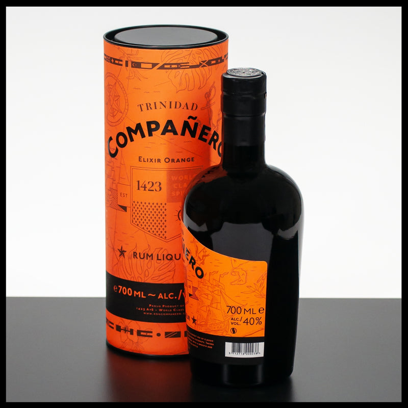 Companero Ron Elixir Orange 0,7L - 40% - Trinklusiv