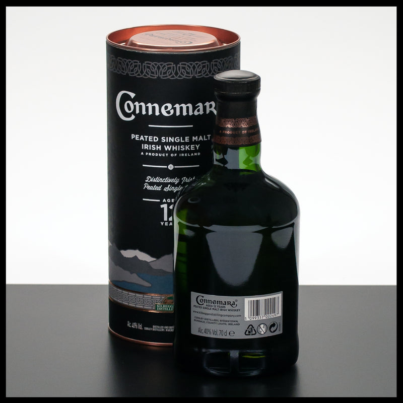 Connemara 12 YO Peated Irish Whiskey 0,7L - 40% - Trinklusiv